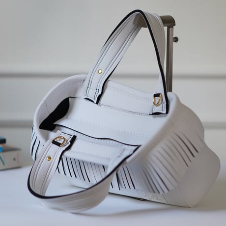 [ORDER‖25colors] Lozz Sandra/fringe tote bag