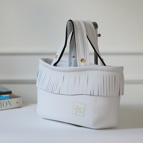 [ORDER‖25colors] Lozz Sandra/fringe tote bag