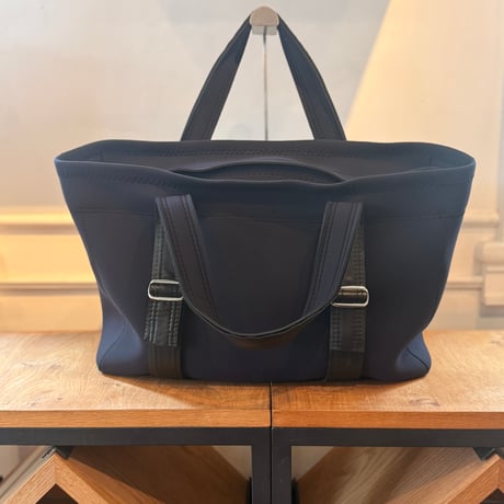 Lozzsandra | ZAG Totebag (Black Leather)+zip pocket
