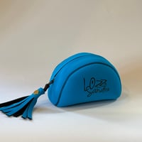 LozzSandra/New Tassel  Pouch(Aqua)