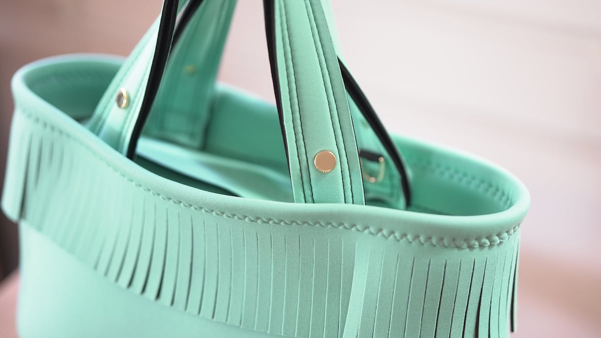 Lozz Sandra / Fringe Totebag _(MINT) | R/hombus