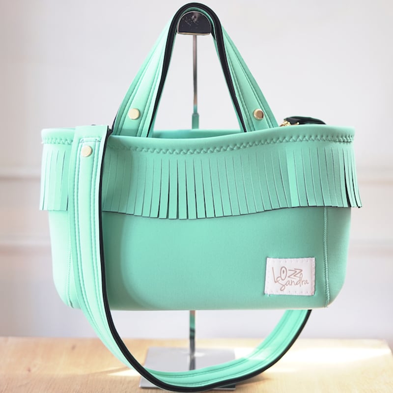 Lozz Sandra / Fringe Totebag _(MINT) | R/hombus