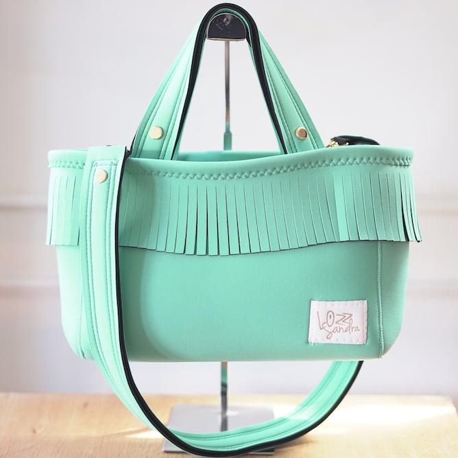 ロッズサンドラ　Lozz Sandra / Fringe Totebag Lozz Sandra / Fringe Totebag _(ASH BLACK) | R/h