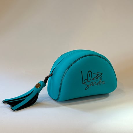 LozzSandra/Tassel  Pouch(Turquoise)