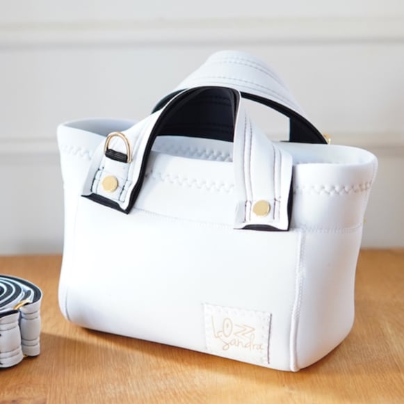 Lozz Sandra / Mini Totebag _(WHITE) | R/hombus 