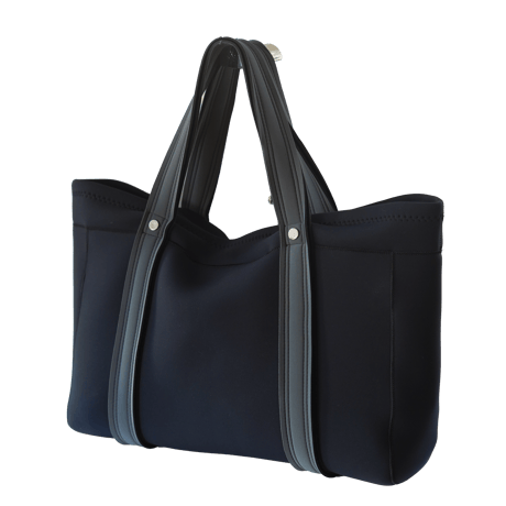 Lozzsandra | ZAG Totebag (C Grey x Silver )+zip pocket