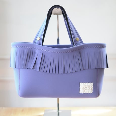 Lozz Sandra / Fringe Totebag _(LAVENDER)