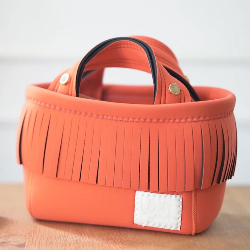Lozz Sandra / Fringe Mini Totebag _(ORANGE) | R