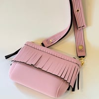 Lozz Sandra/Mini Fringe Shoulder Bag / B Pink