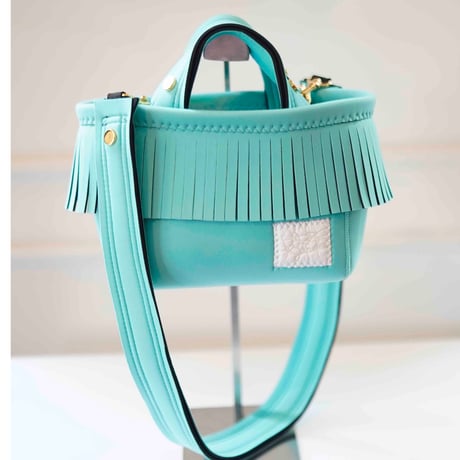 Lozz Sandra / Fringe Mini Totebag _(MINT)