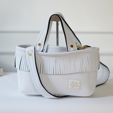 [ORDER‖25colors] Lozz Sandra/fringe tote bag