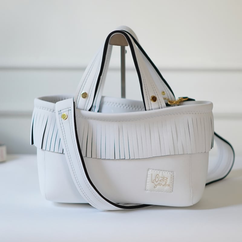 ORDER‖25colors] Lozz Sandra/fringe tote bag |