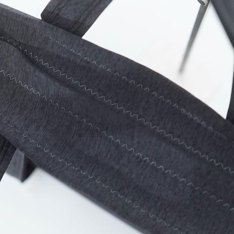 Lozz Sandra / “ZAG” TOTEBAG (AshBlack x Gold)