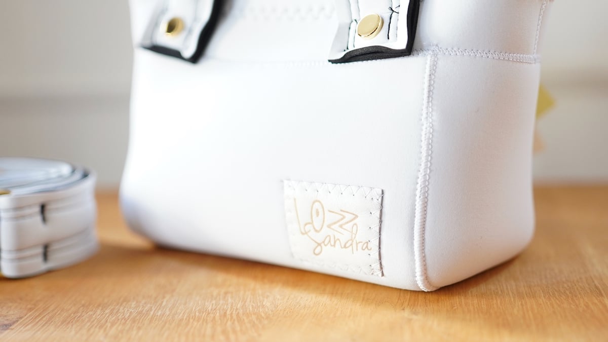 Lozz Sandra / Mini Totebag _(WHITE) | R/hombus 