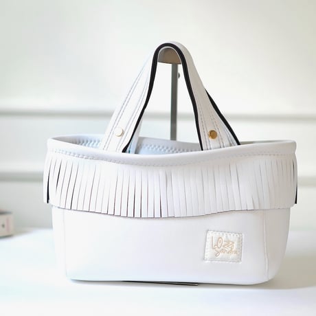 [ORDER‖25colors] Lozz Sandra/fringe tote bag