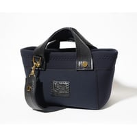 LozzSandra / Mini Totebag (Black) Leather Mix
