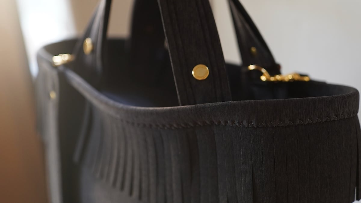 ロッズサンドラ　Lozz Sandra / Fringe Totebag 受注＞Lozz Sandra/fringe tote bag/Ash grey | R/ho