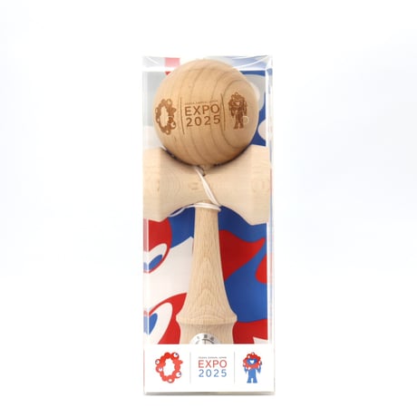 2025大阪・関西万博公式ライセンス商品　一体型B　けん玉(KENDAMA)　木地