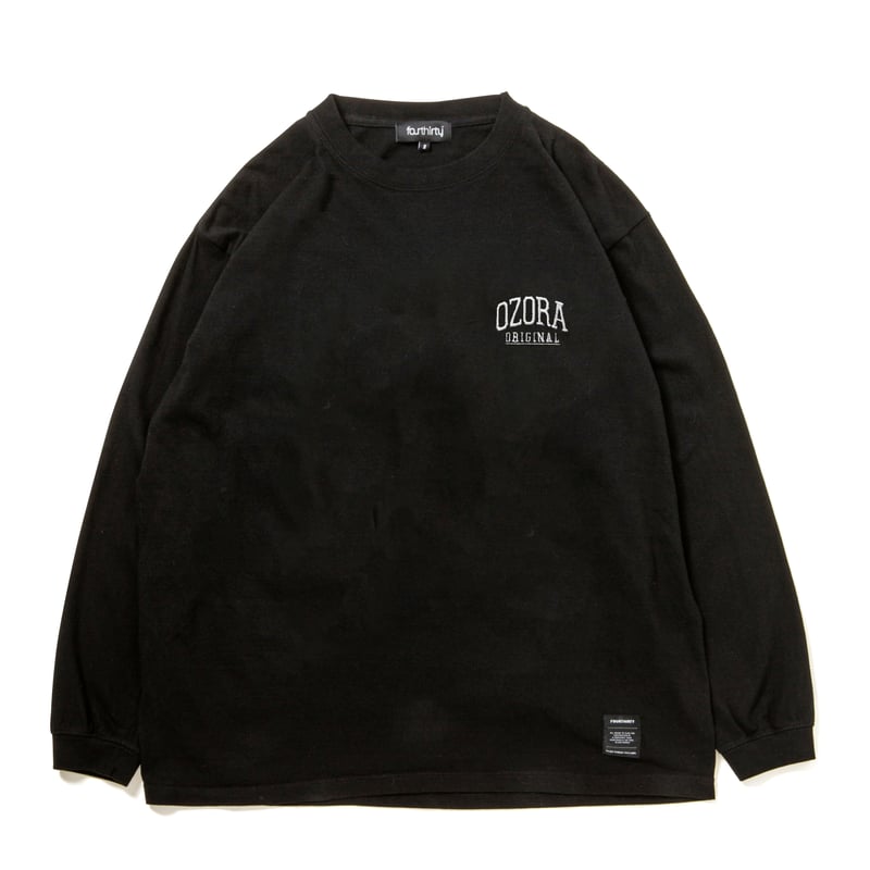 OZORA430 L/S TEE BLACK | 山形工房けん玉SHOP