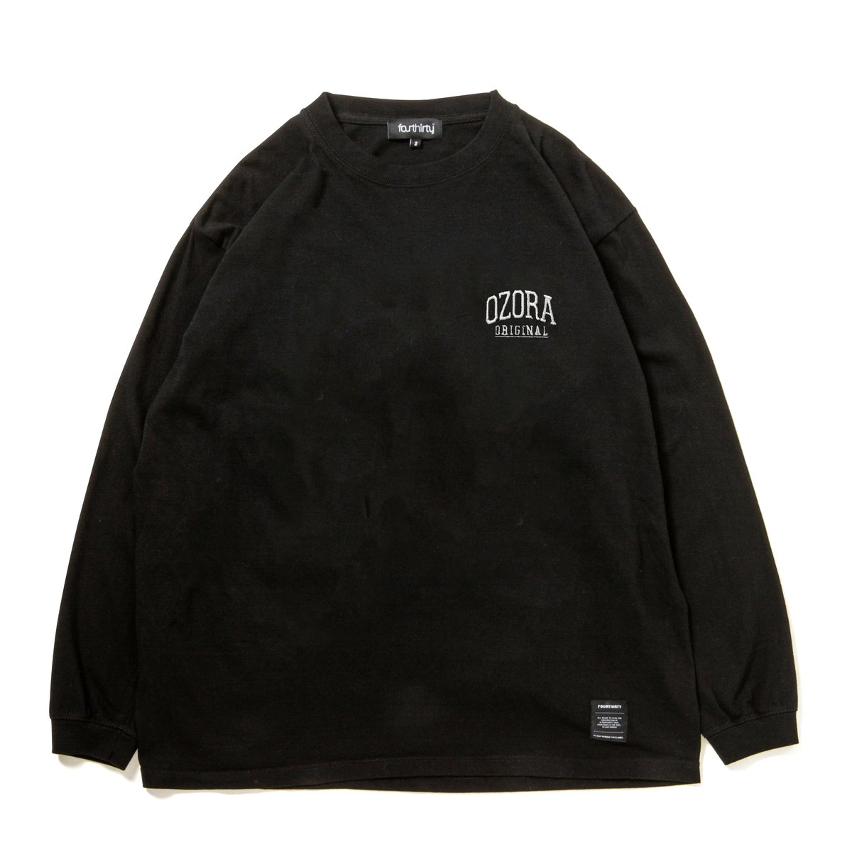 OZORA430 L/S TEE BLACK | 山形工房けん玉SHOP
