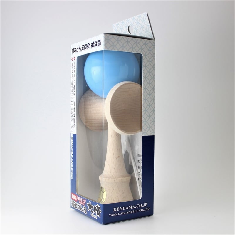 (未使用･未開封品)　日本けん玉協会推奨 福祉けん玉「大晴」水色 ハンドブックセット 国産品(TAISEI KENDAMA)山形工房 6k88evb Amazon | 日本けん玉協会推奨 福祉けん玉「大晴」水色