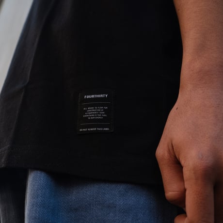 OZORA430 S/S TEE BLACK