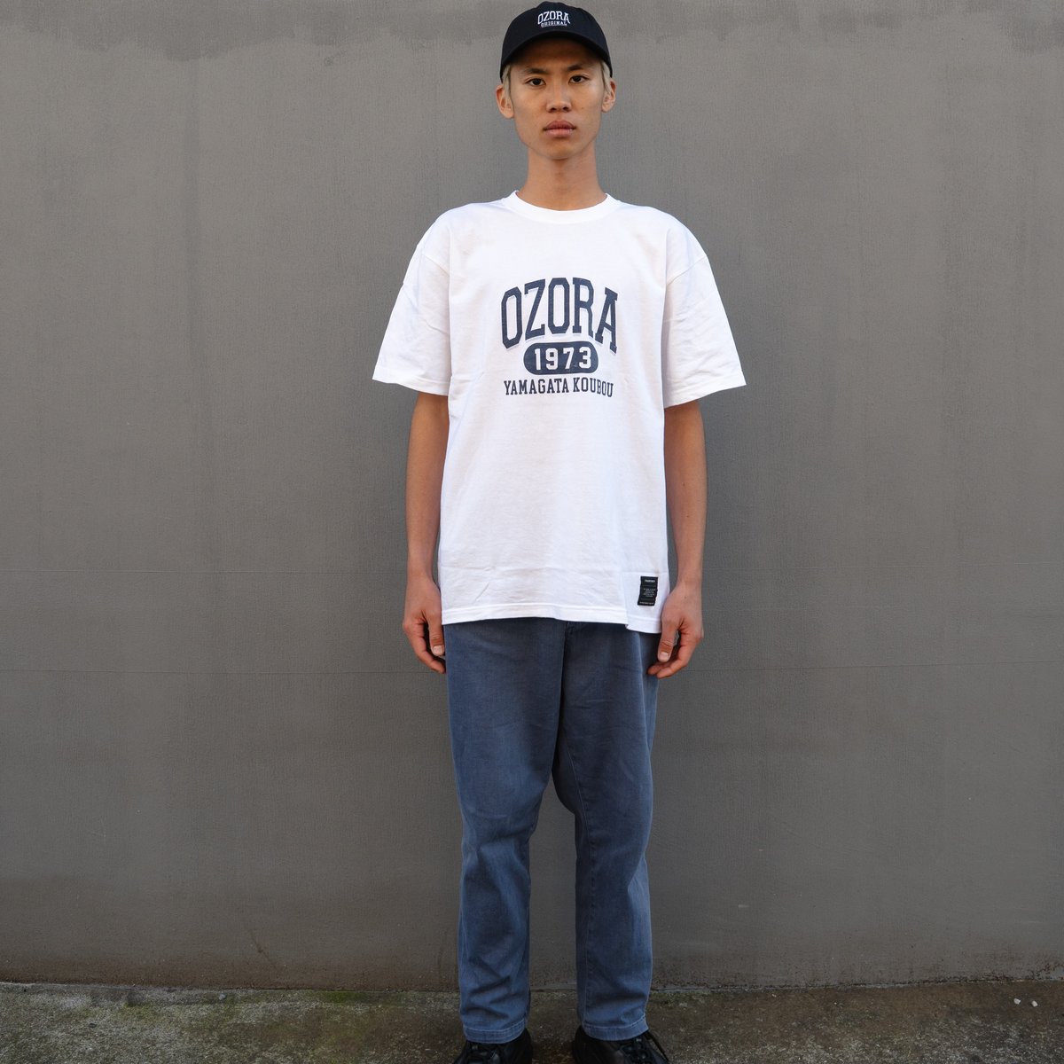 OZORA430 S/S TEE WHITE | 山形工房けん玉SHOP