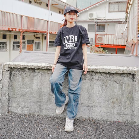 OZORA430 S/S TEE BLACK