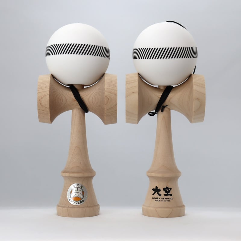 けん玉 大空REShape3最新カラー ストライプブラック★日本けん玉協会推奨品 大空 REShape3 Stripe Black | 山形工房けん玉SHOP