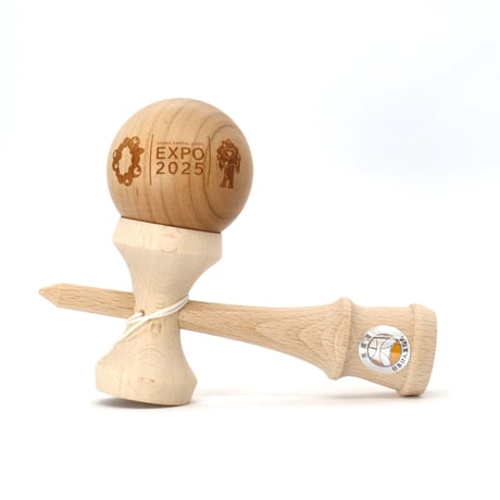 2025大阪・関西万博公式ライセンス商品　一体型B　けん玉(KENDAMA)　木地