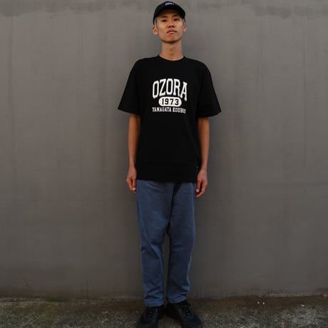 OZORA430 S/S TEE BLACK