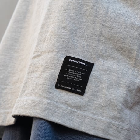 OZORA430 S/S TEE ASH