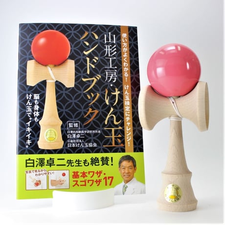 福祉けん玉 大晴  　ピンク　ハンドブックセット