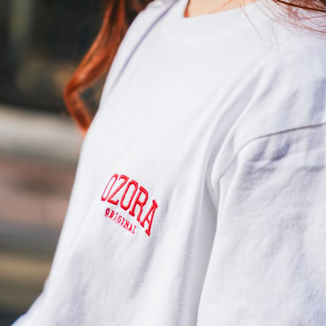 OZORA430 L/S TEE WHITE
