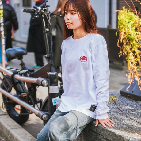 OZORA430 L/S TEE WHITE
