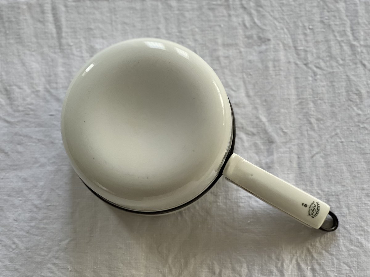 アンティーク リモージュ LIMOGES ALUMINITEの片手鍋 サイズ6
