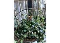 【専用】寄植え　アイアンバスケット