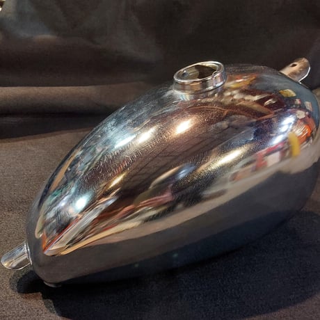 メッキ　ピーナッツタンク（ハイトンネル）新品