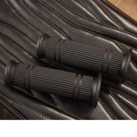 ビンテージタイプ　リブグリップ　黒　１インチ