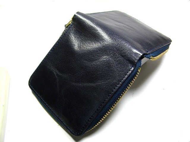 バッファロー box 二つ折り財布 | edo-minagi japan made