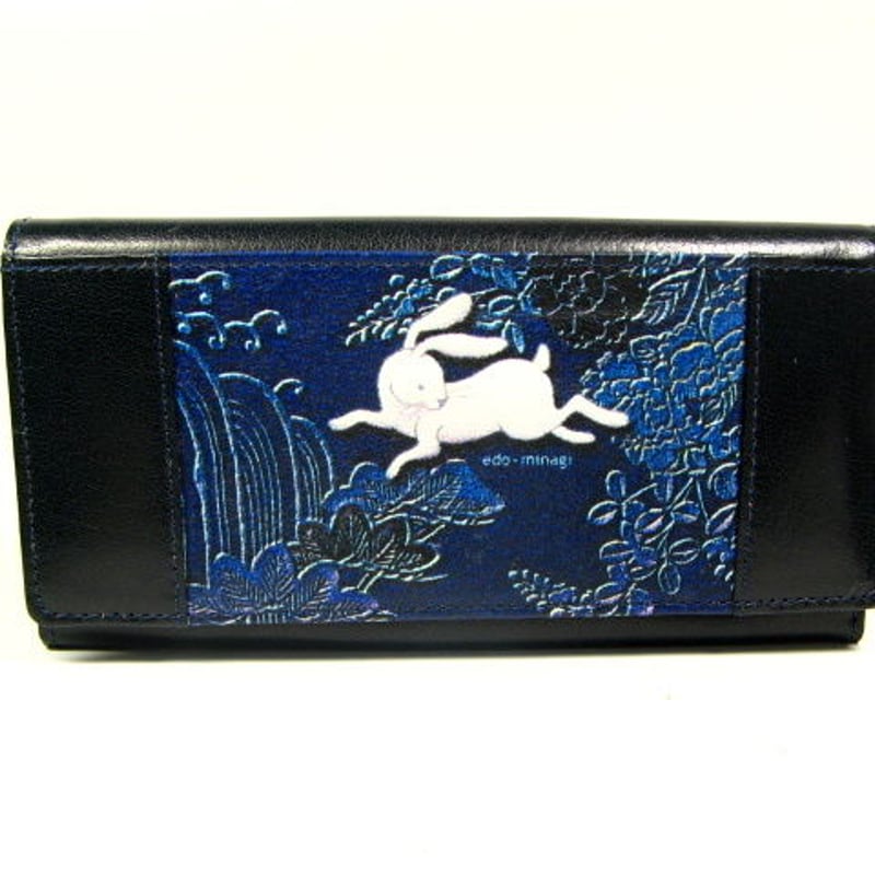 長財布 うさぎ 江戸美袋 | edo-minagi japan made