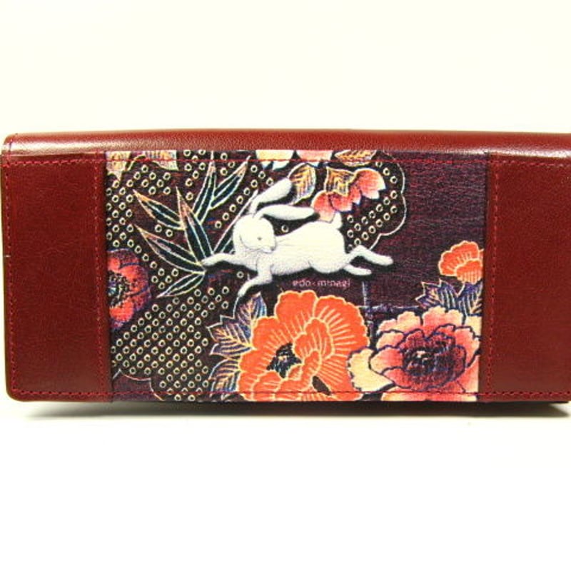 長財布 うさぎ 江戸美袋 | edo-minagi japan made