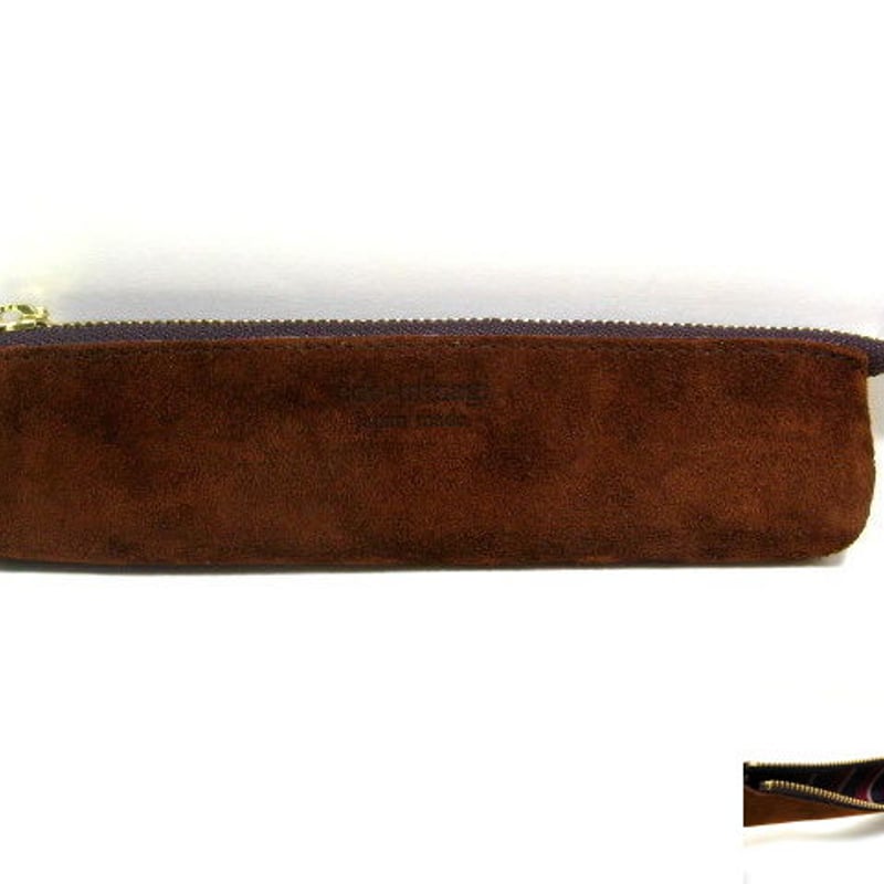 スエード ペンケース | edo-minagi japan made