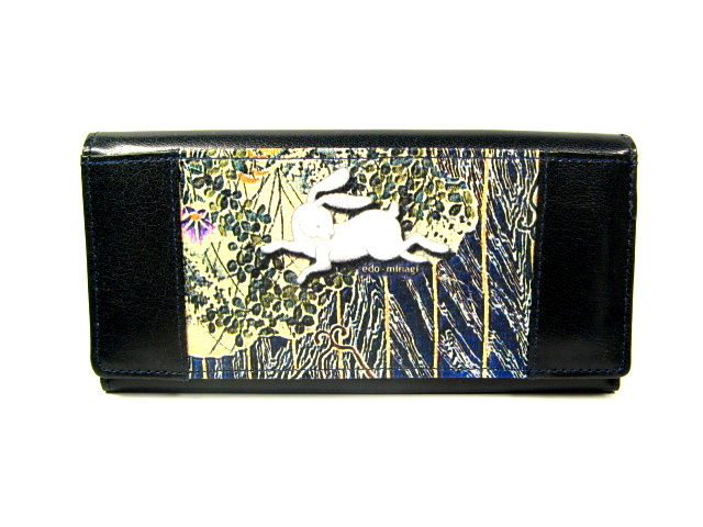 長財布 うさぎ 江戸美袋 | edo-minagi japan made