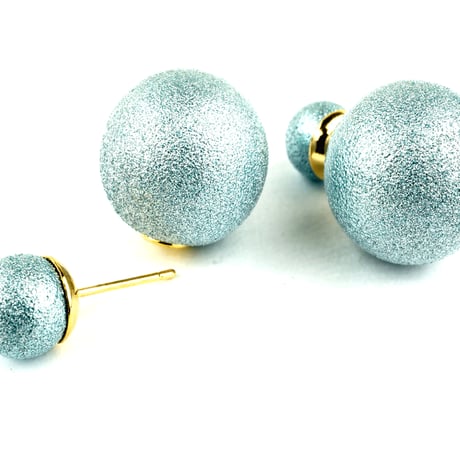 シュガーパール カラーボール バックキャッチピアス 2way おしゃれ カラーピアス レディース アクセサリー