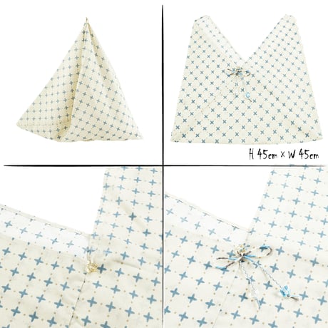 十字架 あずま袋 手ぬぐい 手作り ハンドメイド エコバック お弁当袋 ちょこっとお出かけ ご近所コーデ 浴衣 レディース おしゃれ 雑貨：AB200803