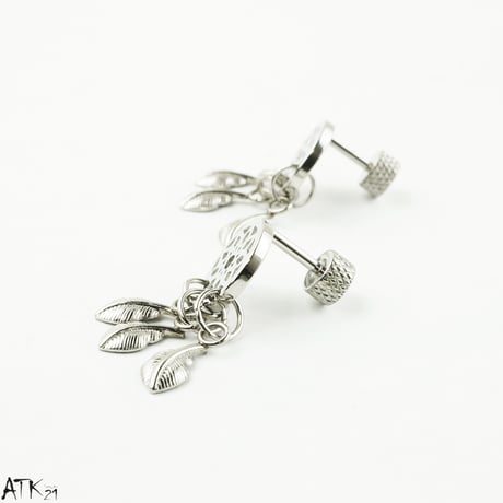 両耳用（2個セット）ドリームキャッチャー 16G ステンレスピアス Surgical Steel 316L 軟骨 ボディピアス メンズ レディース ユニセックス アクセサリー：BP170801