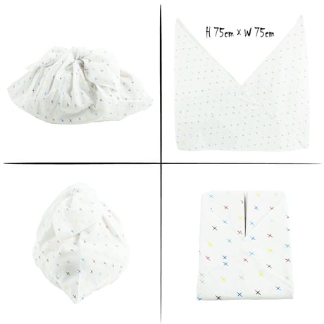 和柄 大判サイズ あずま袋 手ぬぐい 手作り ハンドメイド エコバック 買い物袋  お出かけ ご近所コーデ メンズ レディース ユニセックス おしゃれ 雑貨：AB200901