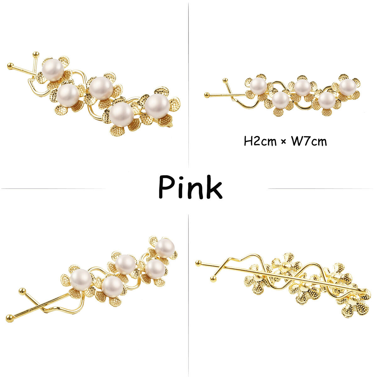 CLINQ クリンク ヘア ピン ヘアクリップ ヘアアレンジ ゴールド ウェーブ CLINQ クリンク ヘア ピン ヘアクリップ ヘアアレンジ ゴールド