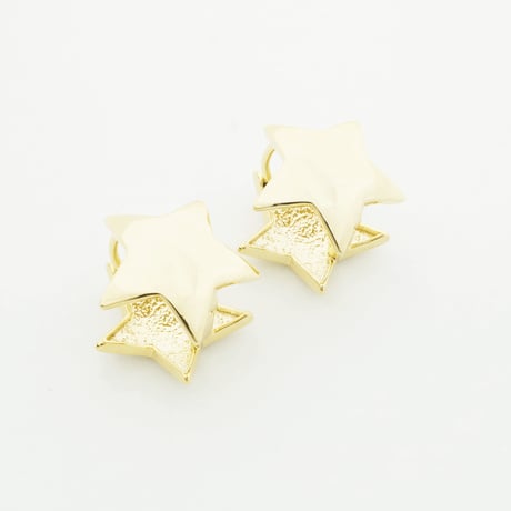 両耳用（2個セット）スター カラー フープ リング 18G  レディース アクセサリー：HPB170402